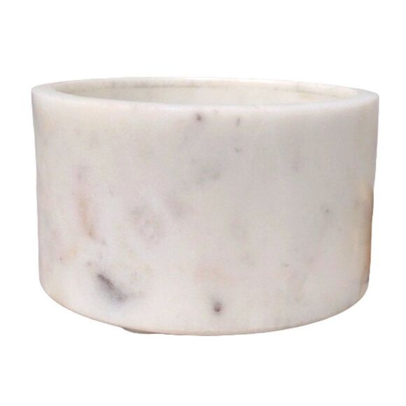 West Emory Marble Gold Lidded Trinket Vanity Jar Pot - Picture 7 of 7